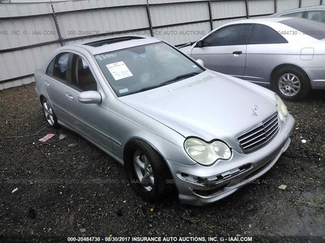 WDBRF52HX6F789249 - 2006 MERCEDES-BENZ C GENERATION 2006 230 SILVER photo 1