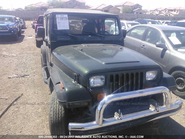 1J4FY19PXSP302859 - 1995 JEEP WRANGLER / YJ S/RIO GRANDE BLACK photo 6