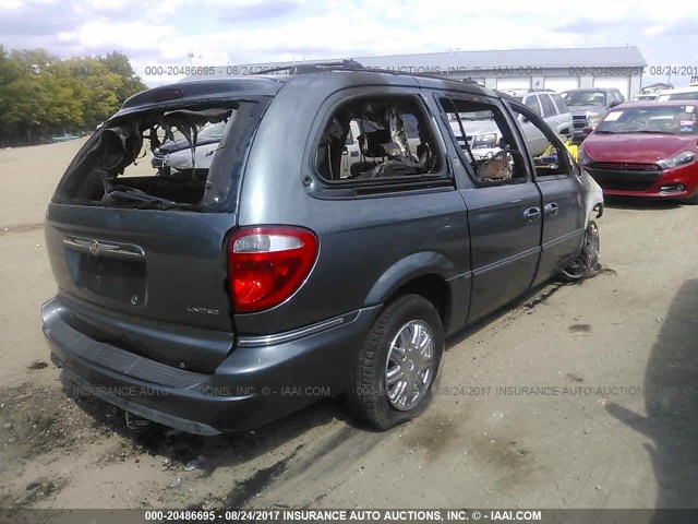 2C8GP64L65R124092 - 2005 CHRYSLER TOWN & COUNTRY LIMITED GREEN photo 4