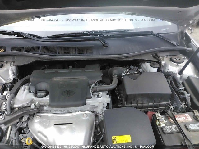 4T1BF1FK4CU090249 - 2012 TOYOTA CAMRY SE/LE/XLE Күміс фото 10