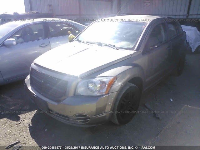 1B3HB48B67D376149 - 2007 DODGE CALIBER SXT TAN photo 2