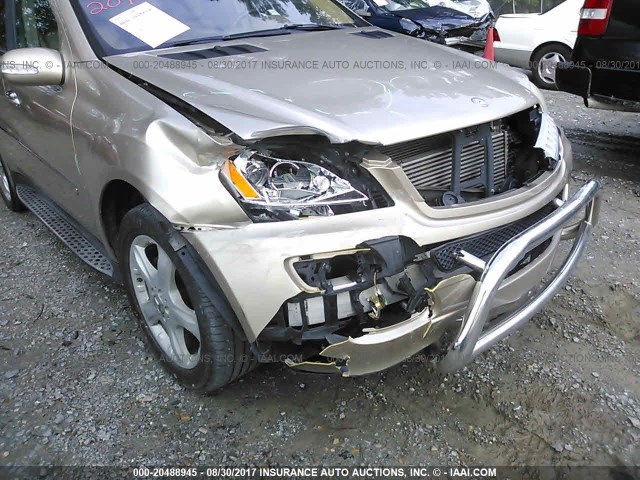 4JGBB22E97A234564 - 2007 MERCEDES-BENZ ML 320 CDI GOLD photo 6