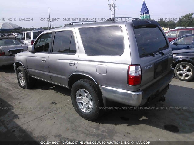 JT3HN86R119053977 - 2001 TOYOTA 4RUNNER SR5 SILVER photo 3