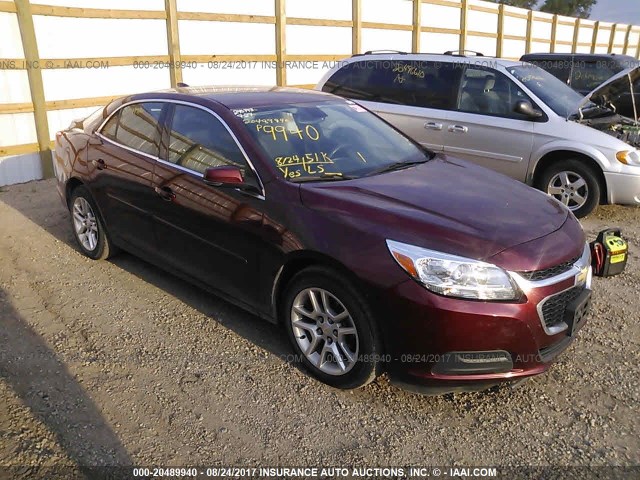 1G11C5SL9FF350371 - 2015 CHEVROLET MALIBU 1LT 栗色 照片 1
