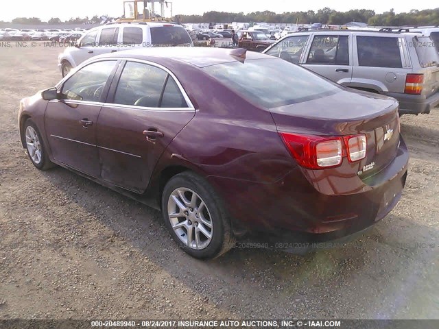 1G11C5SL9FF350371 - 2015 CHEVROLET MALIBU 1LT 栗色 照片 3