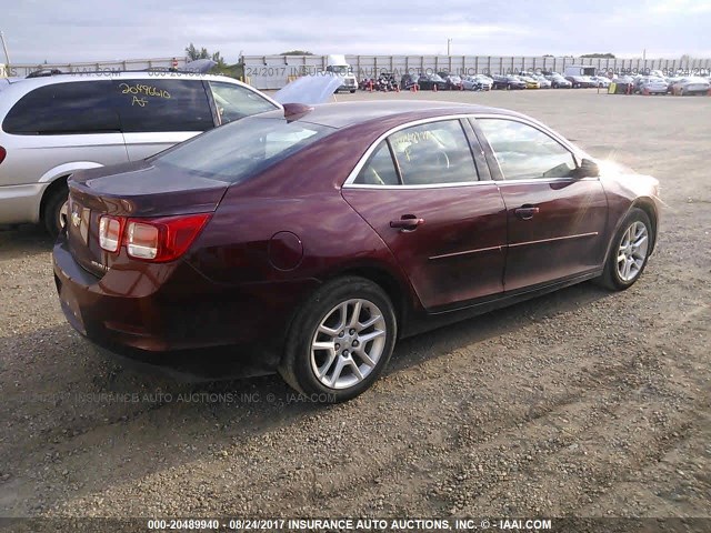 1G11C5SL9FF350371 - 2015 CHEVROLET MALIBU 1LT 栗色 照片 4