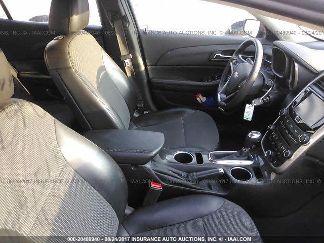 1G11C5SL9FF350371 - 2015 CHEVROLET MALIBU 1LT 栗色 照片 5