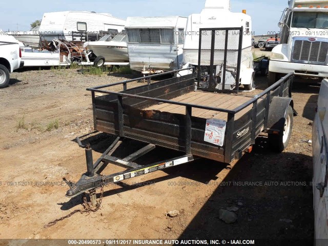 4YMUL10106T034564 - 2006 CRONKITE UTILITY TRAILER  BLACK photo 2