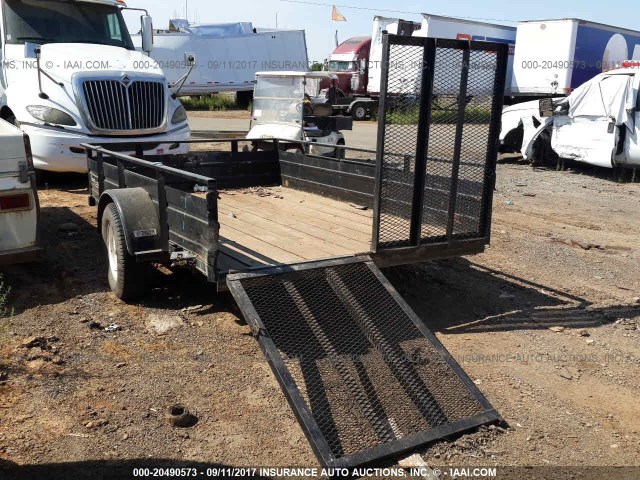 4YMUL10106T034564 - 2006 CRONKITE UTILITY TRAILER  BLACK photo 3