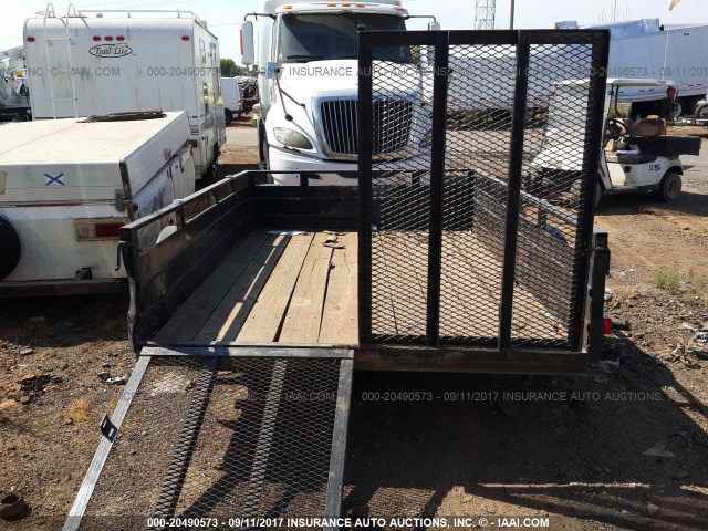 4YMUL10106T034564 - 2006 CRONKITE UTILITY TRAILER  BLACK photo 8