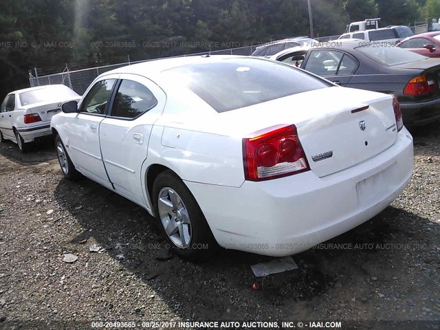 2B3CA3CV4AH294231 - 2010 DODGE CHARGER SXT WHITE photo 3