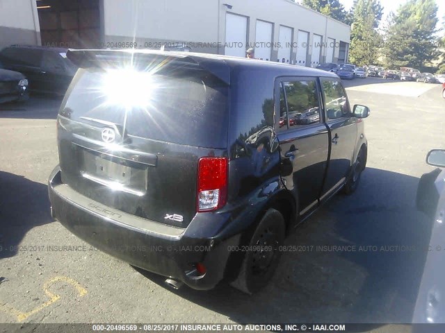JTLZE4FE9CJ002819 - 2012 TOYOTA SCION XB BLACK photo 4