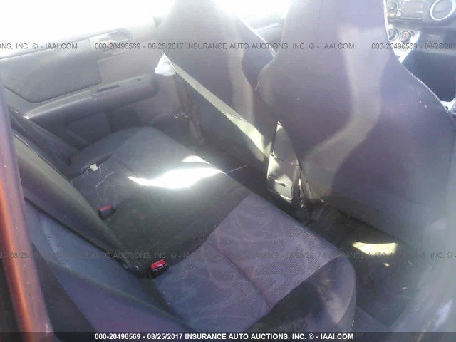 JTLZE4FE9CJ002819 - 2012 TOYOTA SCION XB BLACK photo 8