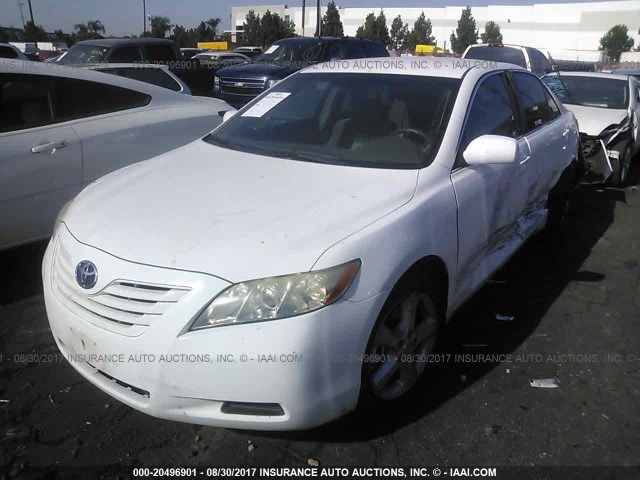 4T4BE46K39R072585 - 2009 TOYOTA CAMRY SE/LE/XLE WHITE photo 2