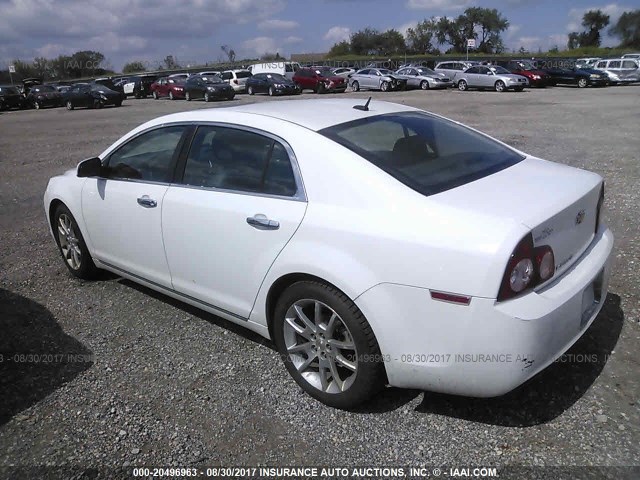 1G1ZE5EB4AF306495 - 2010 CHEVROLET MALIBU LTZ Ağ foto 3