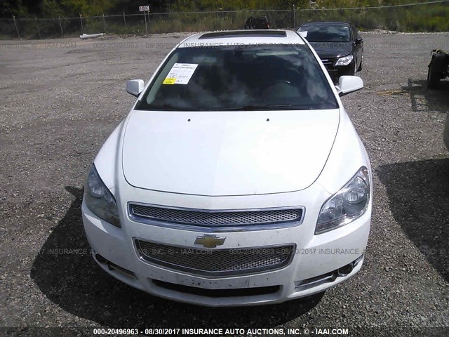 1G1ZE5EB4AF306495 - 2010 CHEVROLET MALIBU LTZ Ağ foto 6
