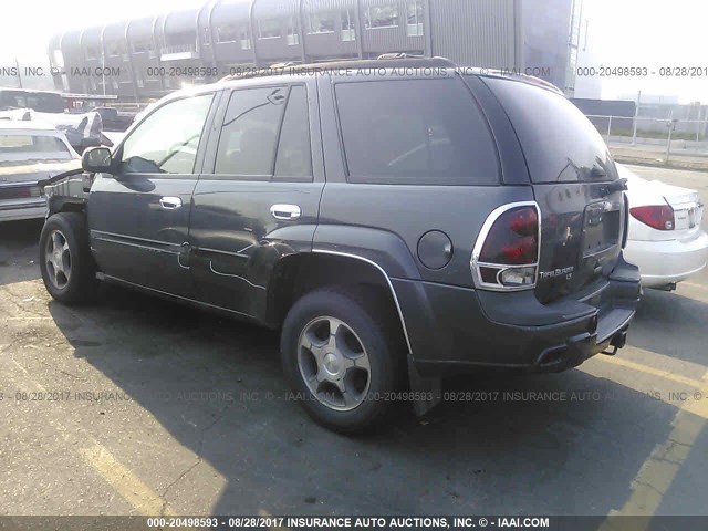 1GNDT13S172130984 - 2007 CHEVROLET TRAILBLAZER LS/LT GRAY photo 3