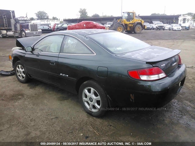 2T1CF22P5XC250318 - 1999 TOYOTA CAMRY SOLARA SE/SLE GREEN photo 3