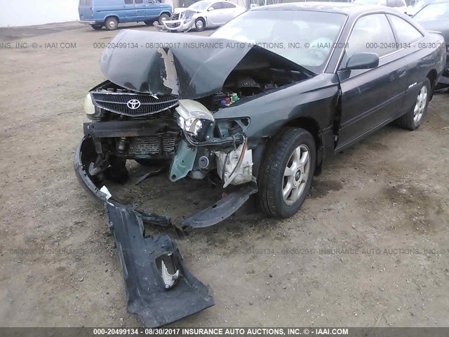 2T1CF22P5XC250318 - 1999 TOYOTA CAMRY SOLARA SE/SLE GREEN photo 6