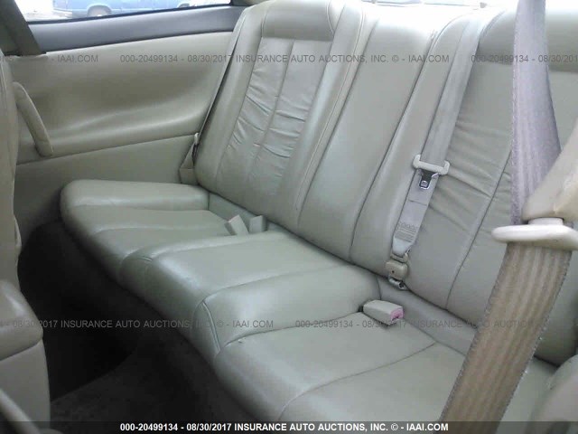 2T1CF22P5XC250318 - 1999 TOYOTA CAMRY SOLARA SE/SLE GREEN photo 8