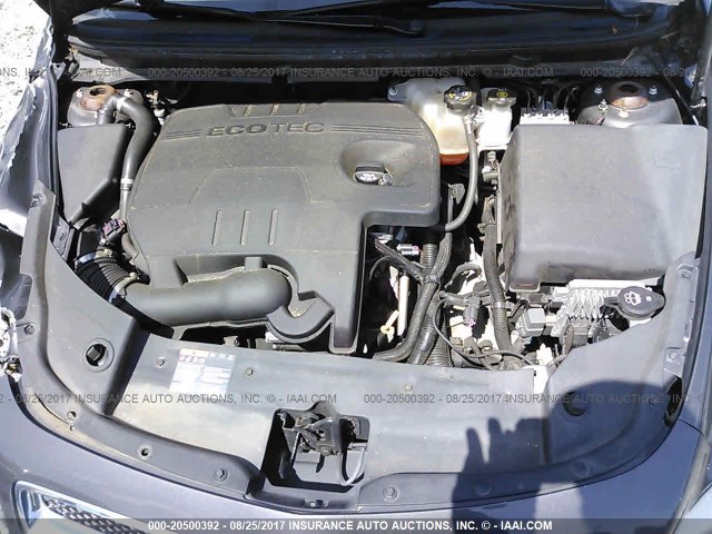 1G1ZB5E0XCF251013 - 2012 CHEVROLET MALIBU LS 灰色 照片 10