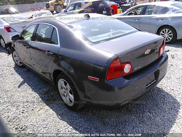 1G1ZB5E0XCF251013 - 2012 CHEVROLET MALIBU LS 灰色 照片 3