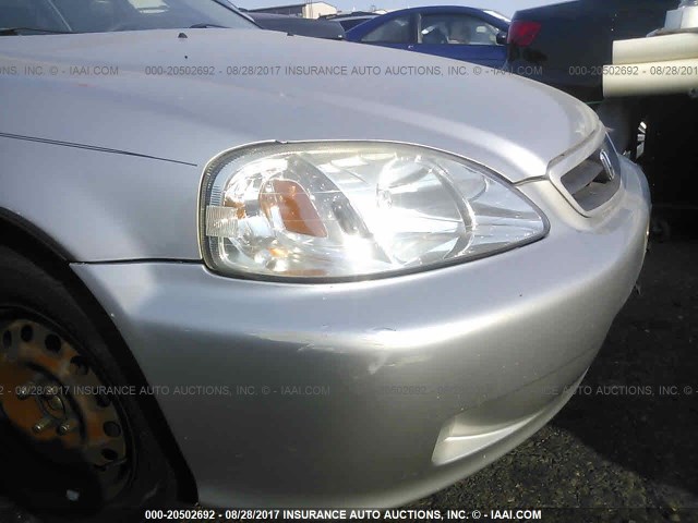 1HGEJ8244XL030548 - 1999 HONDA CIVIC EX SILVER photo 6