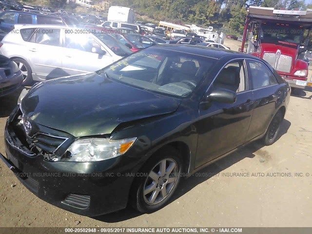 4T1BF3EK1AU515971 - 2010 TOYOTA CAMRY SE/LE/XLE BLACK photo 2