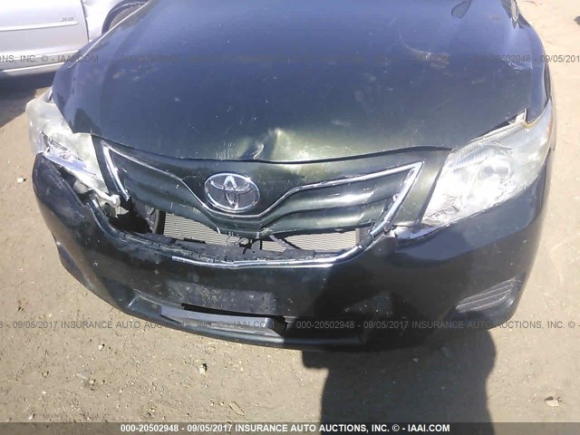 4T1BF3EK1AU515971 - 2010 TOYOTA CAMRY SE/LE/XLE BLACK photo 6