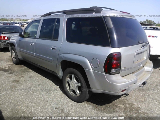 1GNES16S946150147 - 2004 CHEVROLET TRAILBLAZER EXT LS/EXT LT SILVER photo 3