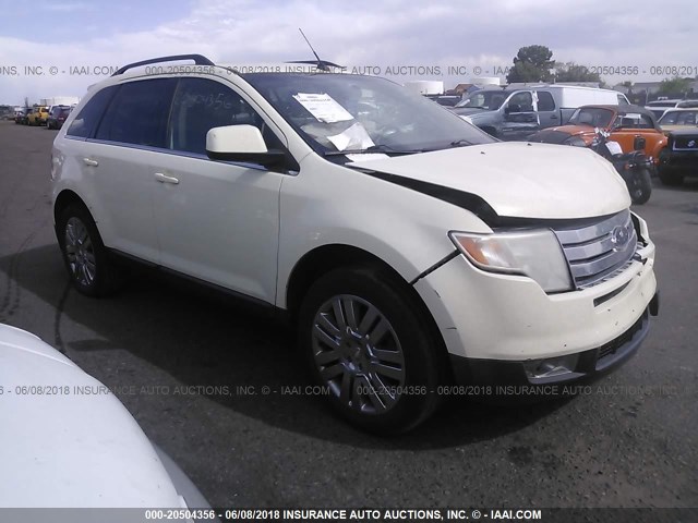 2FMDK49C08BA48829 - 2008 FORD EDGE LIMITED WHITE photo 1