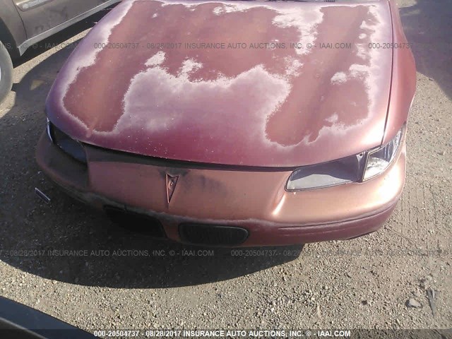 1G2WJ52K9VF272137 - 1997 PONTIAC GRAND PRIX SE RED photo 6