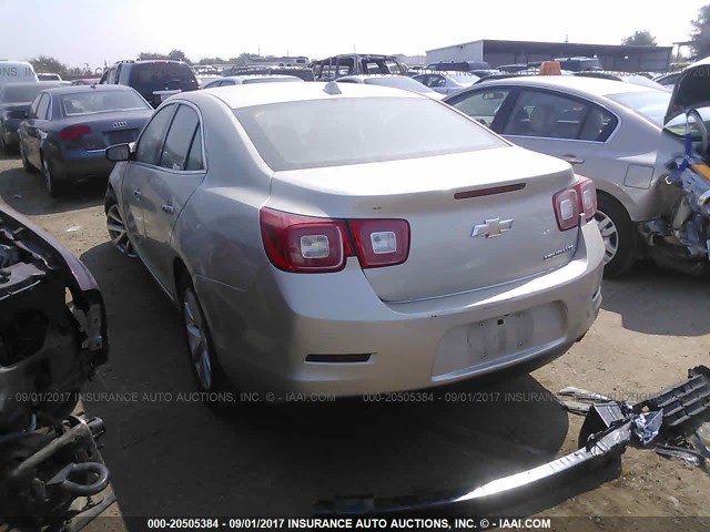 1G11H5SA8DF244460 - 2013 CHEVROLET MALIBU LTZ 棕色 照片 3