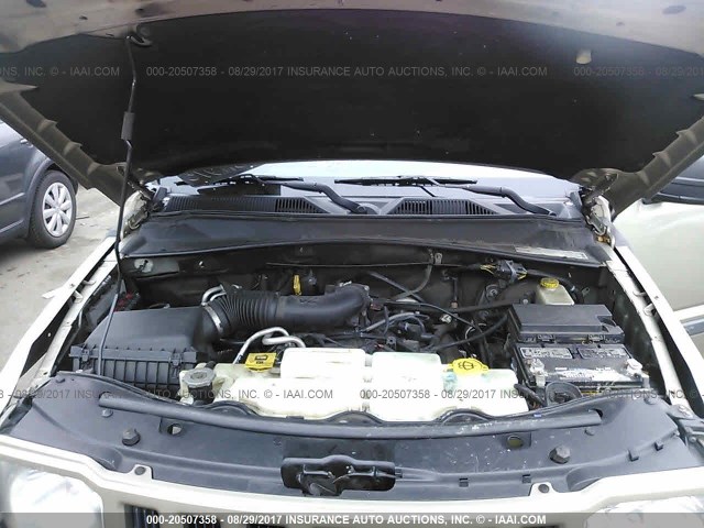 1J4PN2GK1AW153675 - 2010 JEEP LIBERTY SPORT 米色 照片 10