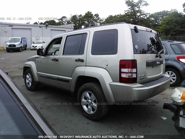 1J4PN2GK1AW153675 - 2010 JEEP LIBERTY SPORT BEIGE photo 3