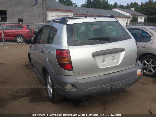 5Y2SL62874Z419115 - 2004 PONTIAC VIBE SILVER photo 3