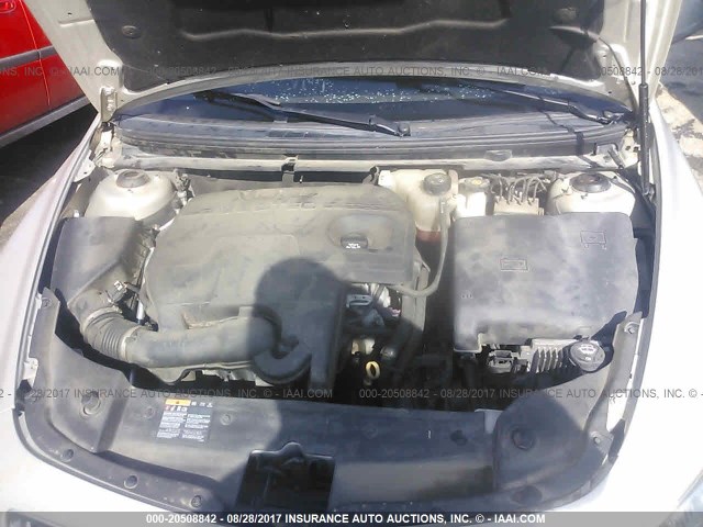 1G1ZB5E08CF160029 - 2012 CHEVROLET MALIBU LS 金色 照片 10