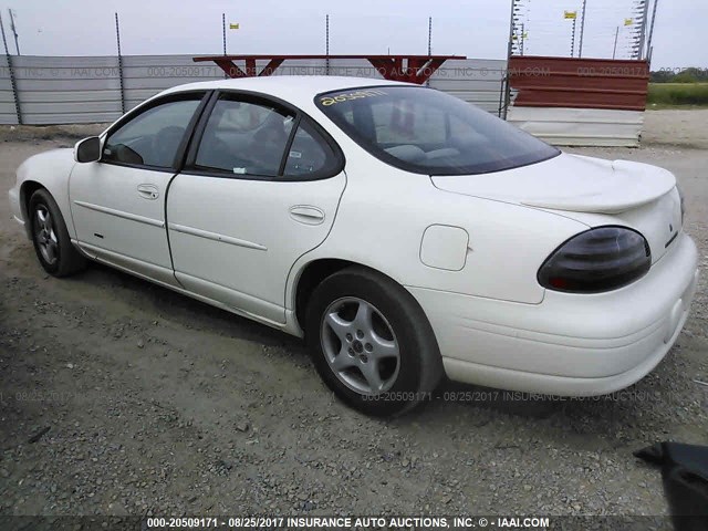 1G2WK52JX2F103082 - 2002 PONTIAC GRAND PRIX SE 白色 照片 3
