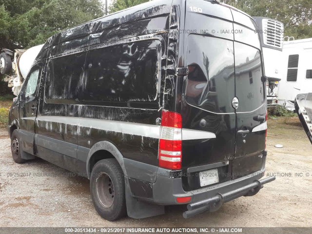 WDYPF345685323394 - 2008 FREIGHTLINER 3500 SPRINTER 3500 BLACK photo 3