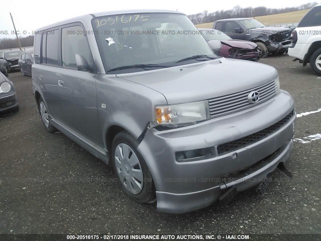 JTLKT324664118528 - 2006 TOYOTA SCION XB SILVER photo 6