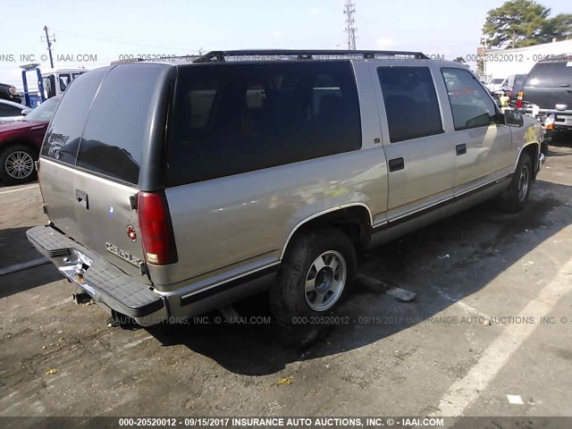 3GNEC16R6XG200452 - 1999 CHEVROLET SUBURBAN C1500 SILVER photo 4