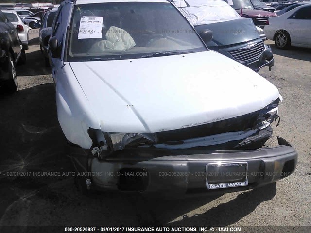 JF1SF6554WG756094 - 1998 SUBARU FORESTER S WHITE photo 6