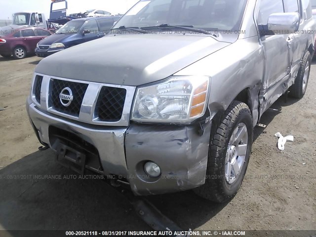 5N1AA08C37N702550 - 2007 NISSAN ARMADA SE/LE GOLD photo 6