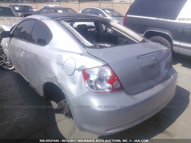 JTKDE167750052836 - 2005 TOYOTA SCION TC 银色 照片 3