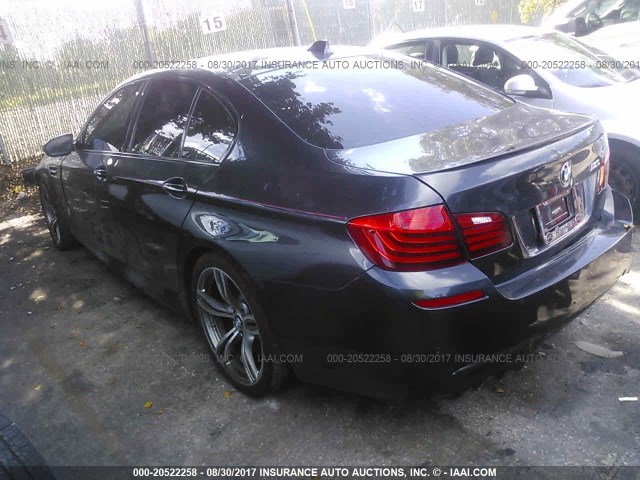 WBSFV9C5XED097773 - 2014 BMW M5 BLACK photo 3