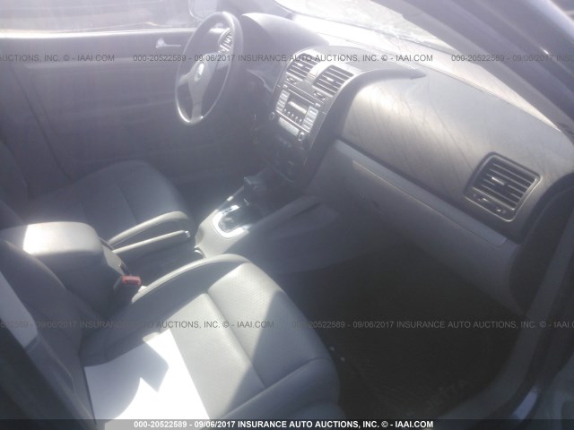 3VWEG71KX7M199220 - 2007 VOLKSWAGEN JETTA WOLFSBURG 浅蓝色 照片 5