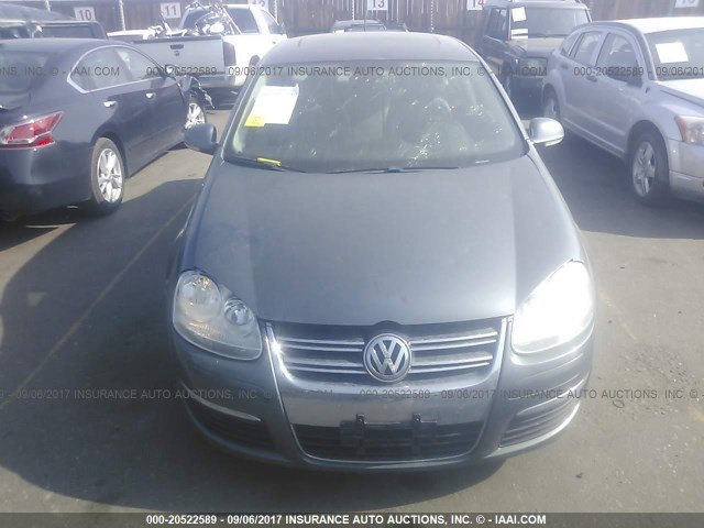 3VWEG71KX7M199220 - 2007 VOLKSWAGEN JETTA WOLFSBURG 浅蓝色 照片 6