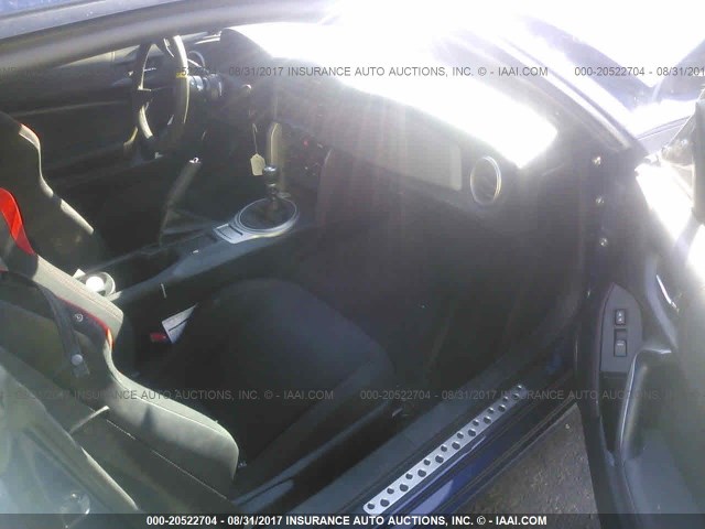 JF1ZNAA12F9700201 - 2015 TOYOTA SCION FR-S 蓝色 照片 5