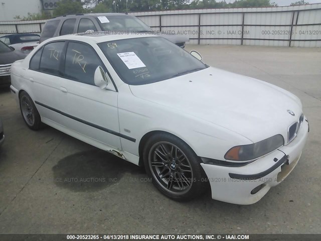 WBSDE93403CF92861 - 2003 BMW M5 WHITE photo 1
