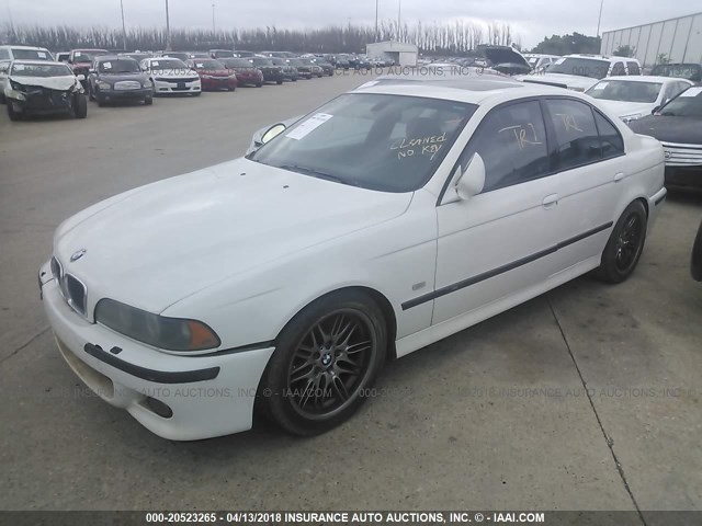 WBSDE93403CF92861 - 2003 BMW M5 WHITE photo 2